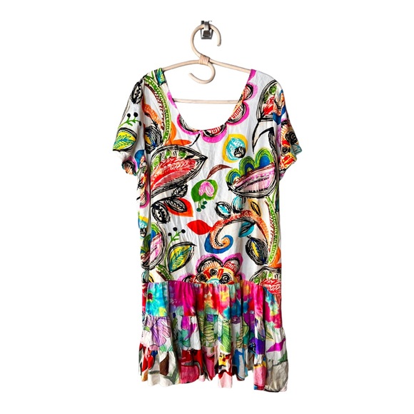 Jams World  Hattie Dress- INID Indio Wearable Art NWT Size XL W329 - Picture 8 of 13